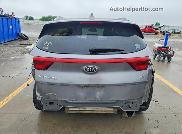 KNDPN3AC7H7169185 2017 KIA SPORTAGE Silver უკანა ხედი