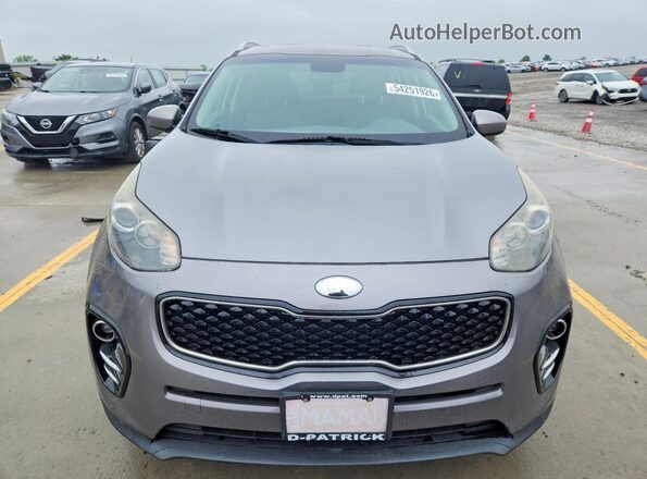 KNDPN3AC7H7169185 2017 KIA SPORTAGE Silver წინა ხედი