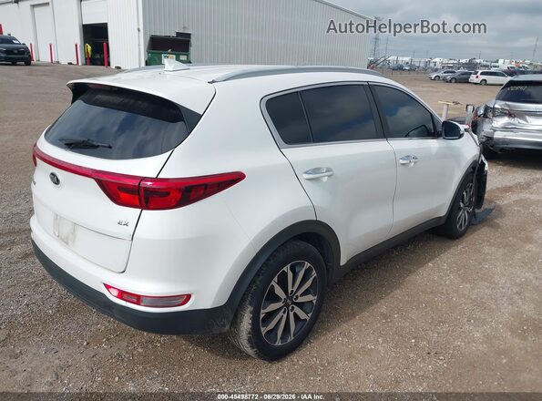 KNDPN3AC7K7543978 2019 KIA SPORTAGE White Trasero derecho