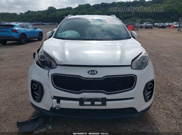 KNDPN3AC7K7543978 2019 KIA SPORTAGE White Vista del cuadro de instrumentos