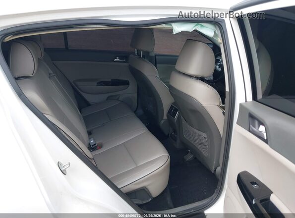 KNDPN3AC7K7543978 2019 KIA SPORTAGE White Vista de la etiqueta del VIN