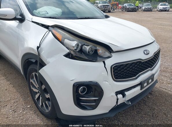 KNDPN3AC7K7543978 2019 KIA SPORTAGE White Vista frontal