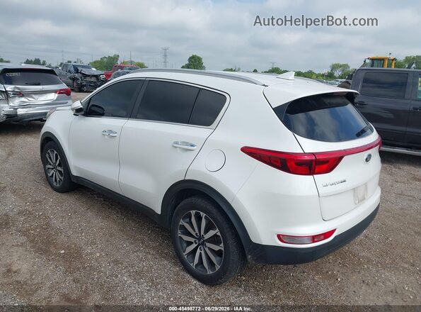 KNDPN3AC7K7543978 2019 KIA SPORTAGE White Trasero izquierdo