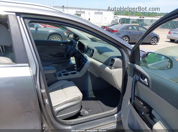KNDPN3AC8J7383558 2018 KIA SPORTAGE Gray Սալոնի դիմացի տեսք