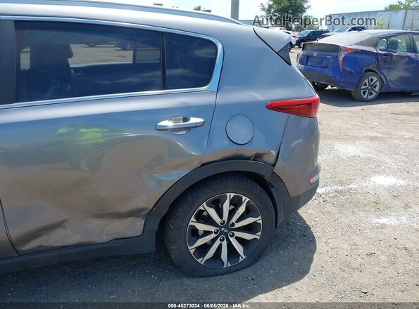 KNDPN3AC8J7383558 2018 KIA SPORTAGE Gray Դիմացի տեսք