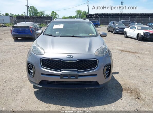 KNDPN3AC8J7383558 2018 KIA SPORTAGE Gray Սարքավորումների վահանակի տեսք