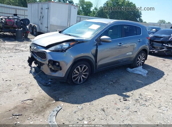 KNDPN3AC9H7122109 2017 KIA SPORTAGE Gray Vista tres cuartos delantera izquierda