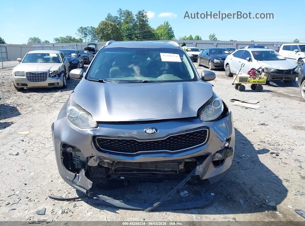 KNDPN3AC9H7122109 2017 KIA SPORTAGE Gray Vista del cuadro de instrumentos
