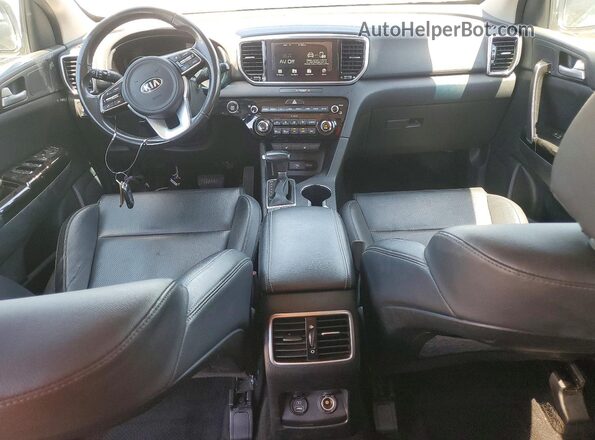 KNDPN3AC9L7803928 2020 KIA SPORTAGE Gray Առջևի վահանակի տեսք