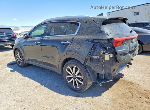 KNDPN3ACXH7104105 2017 KIA SPORTAGE Black უკანა მარცხენა
