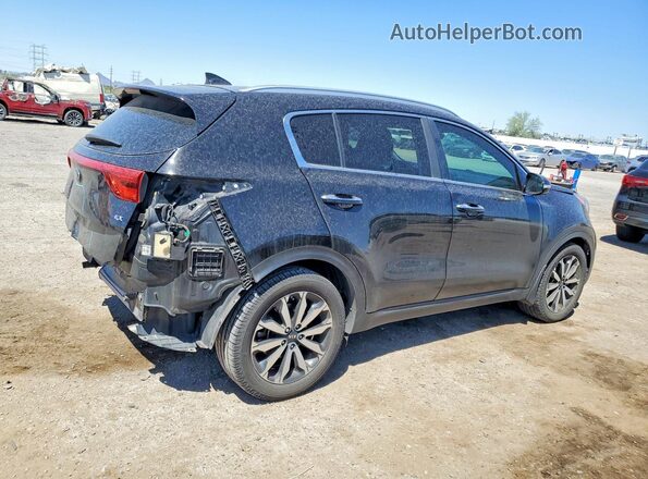 KNDPN3ACXH7104105 2017 KIA SPORTAGE Black უკანა მარჯვენა