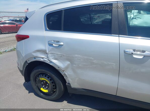 KNDPN3ACXH7289692 2017 KIA SPORTAGE Silver Դիմացի տեսք
