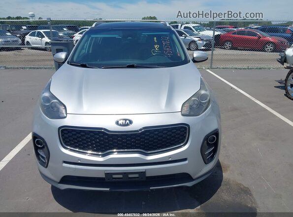 KNDPN3ACXH7289692 2017 KIA SPORTAGE Silver Սալոնի հետևի տեսք