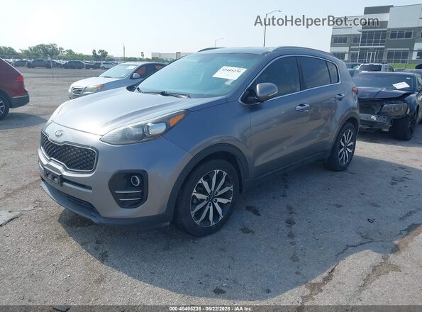 KNDPN3ACXJ7396800 2018 KIA SPORTAGE Silver Передня ліва чверть