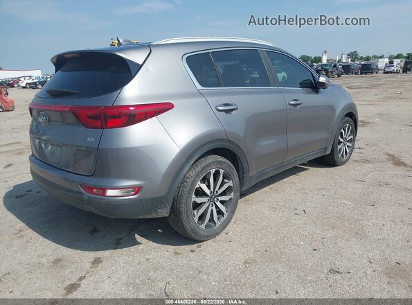 KNDPN3ACXJ7396800 2018 KIA SPORTAGE Silver Задня права чверть