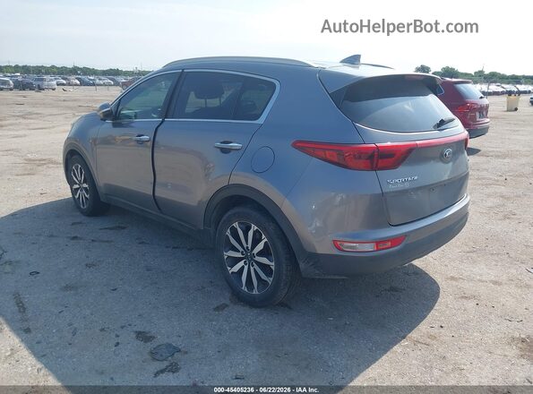 KNDPN3ACXJ7396800 2018 KIA SPORTAGE Silver Задня ліва чверть