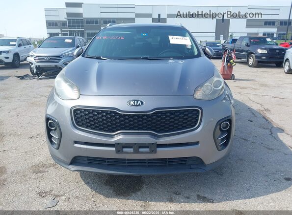 KNDPN3ACXJ7396800 2018 KIA SPORTAGE Silver Вид щитка приладів
