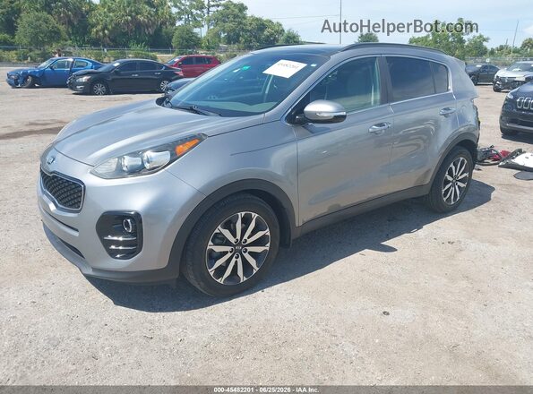 KNDPN3ACXK7577963 2019 KIA SPORTAGE Gray Front left