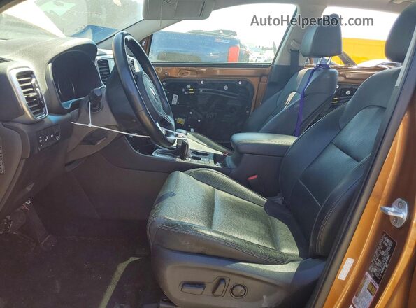 KNDPN3ACXL7641842 2020 KIA SPORTAGE Tan Սալոնի դիմացի տեսք