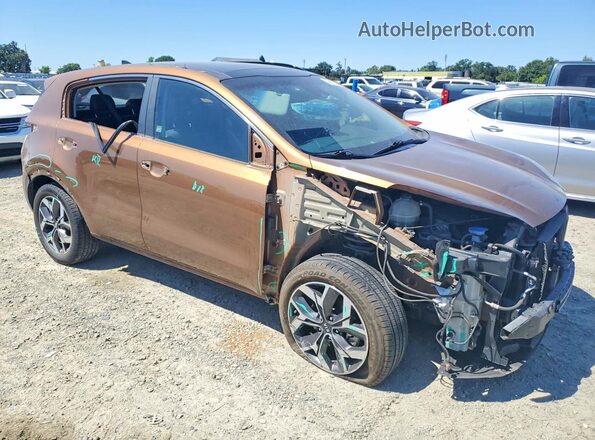 KNDPN3ACXL7641842 2020 KIA SPORTAGE Tan Առջևի աջ