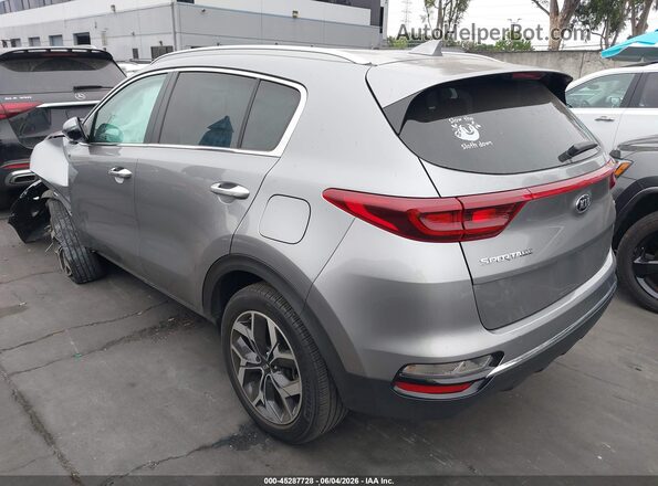 KNDPN3ACXM7876985 2021 KIA SPORTAGE Silver Հետևի ձախ