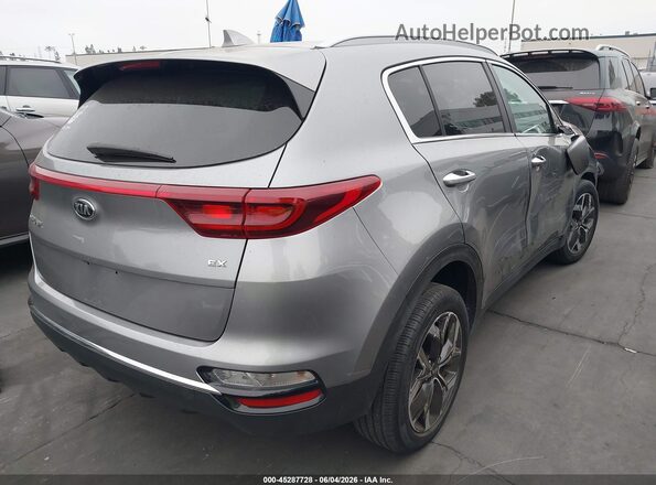 KNDPN3ACXM7876985 2021 KIA SPORTAGE Silver Հետևի աջ