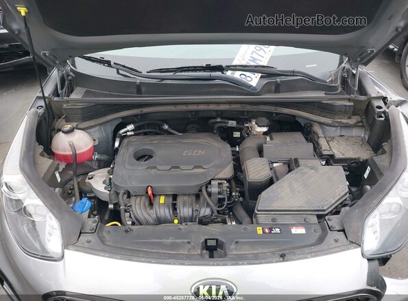 KNDPN3ACXM7876985 2021 KIA SPORTAGE Silver Հետևի տեսք
