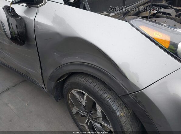KNDPN3ACXM7876985 2021 KIA SPORTAGE Silver Սարքավորումների վահանակի տեսք