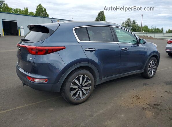 KNDPNCAC0H7245667 2017 KIA SPORTAGE Blue Հետևի աջ