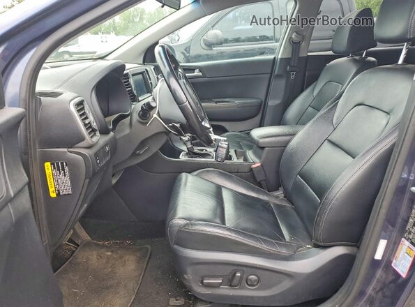 KNDPNCAC0H7245667 2017 KIA SPORTAGE Blue Սալոնի դիմացի տեսք