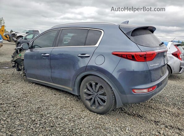 KNDPNCAC0K7535687 2019 KIA SPORTAGE Blue Trasero izquierdo