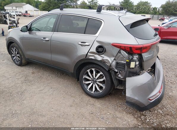 KNDPNCAC1K7500155 2019 KIA SPORTAGE Gray უკანა მარცხენა
