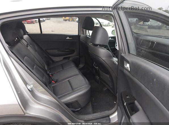 KNDPNCAC1K7500155 2019 KIA SPORTAGE Gray VIN კოდის სტიკერის ხედი