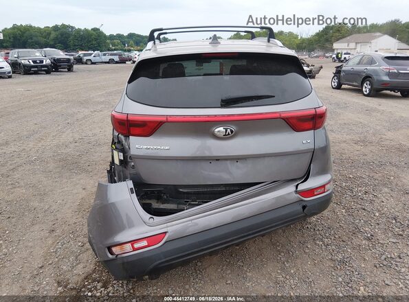 KNDPNCAC1K7500155 2019 KIA SPORTAGE Gray წინა ხედი