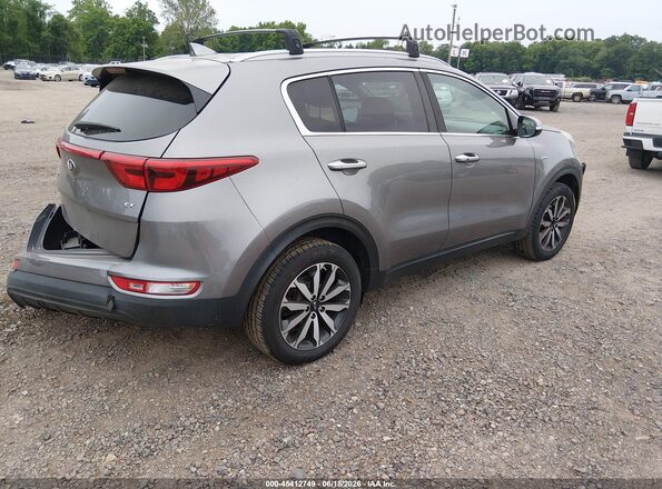 KNDPNCAC1K7500155 2019 KIA SPORTAGE Gray უკანა მარჯვენა