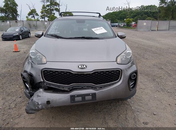 KNDPNCAC1K7500155 2019 KIA SPORTAGE Gray ხელსაწყოთა პანელის ხედი