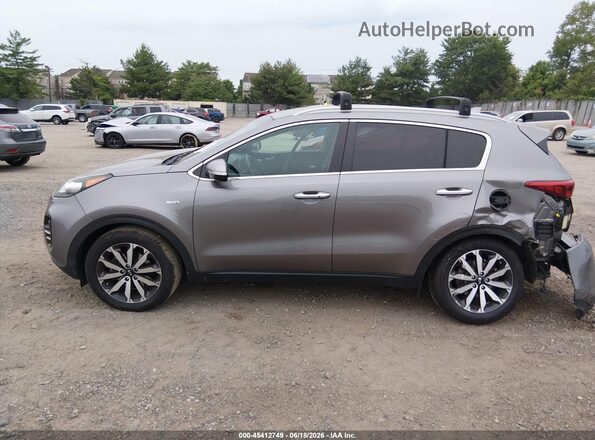 KNDPNCAC1K7500155 2019 KIA SPORTAGE Gray სალონის 360-გრადუსიანი ხედი