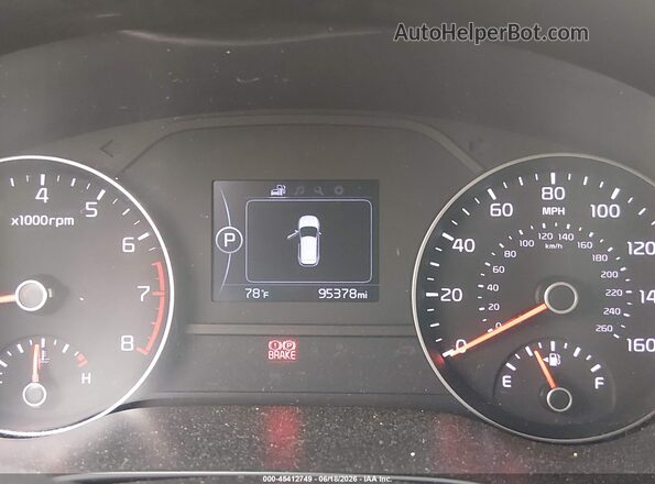 KNDPNCAC1K7500155 2019 KIA SPORTAGE Gray 