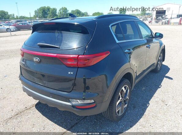 KNDPNCAC1L7776501 2020 KIA SPORTAGE Black Հետևի աջ