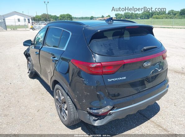 KNDPNCAC1L7776501 2020 KIA SPORTAGE Black Հետևի ձախ