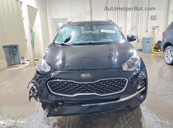 KNDPNCAC1N7956838 2022 KIA SPORTAGE Black 