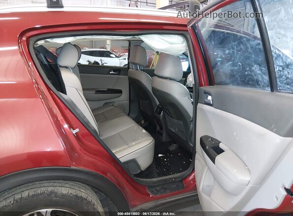 KNDPNCAC2H7099854 2017 KIA SPORTAGE Burgundy Вид наклейки з VIN-кодом