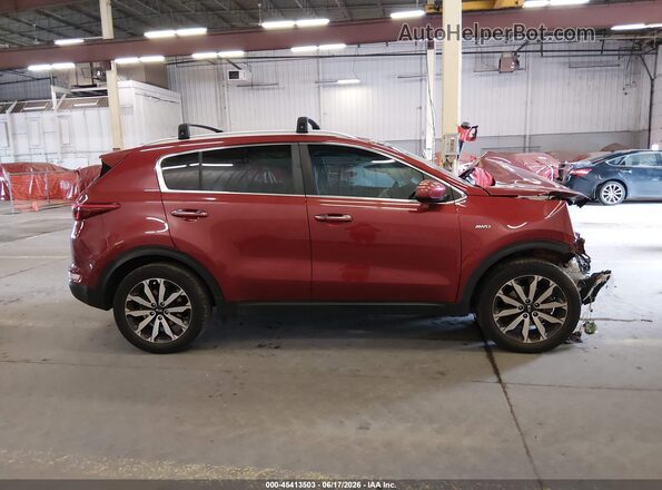 KNDPNCAC2H7099854 2017 KIA SPORTAGE Burgundy Панорамний вид салону 360°