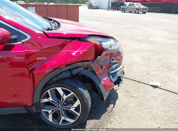 KNDPNCAC2N7016032 2022 KIA SPORTAGE Red Widok z przodu