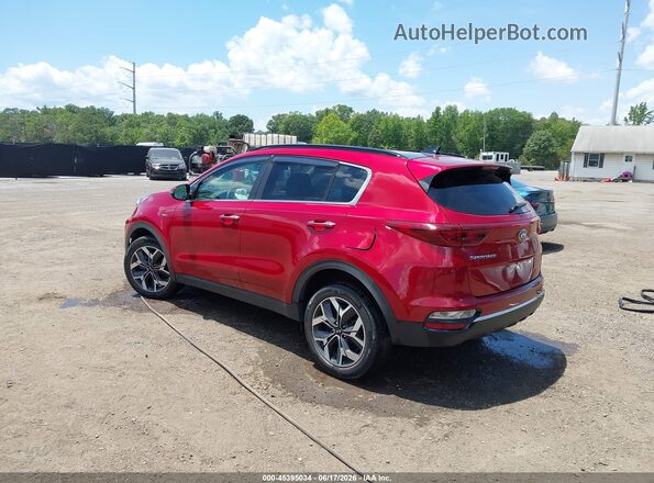 KNDPNCAC2N7016032 2022 KIA SPORTAGE Red Tył lewy