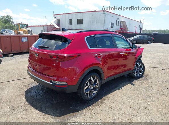 KNDPNCAC2N7016032 2022 KIA SPORTAGE Red Tył prawy