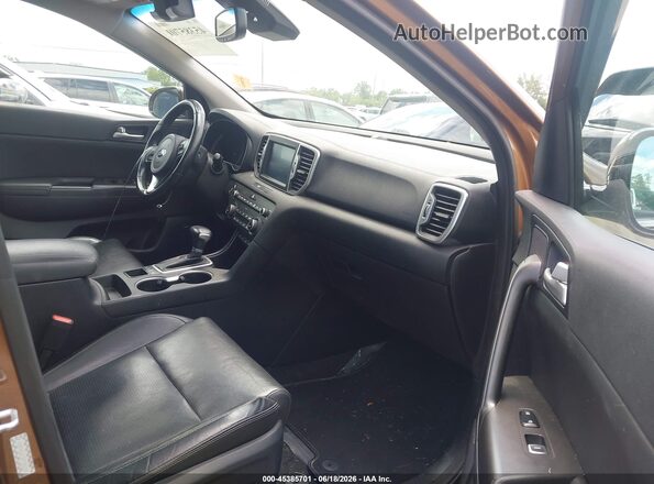 KNDPNCAC3H7186209 2017 KIA SPORTAGE Brown Սալոնի դիմացի տեսք