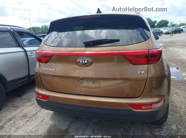 KNDPNCAC3H7186209 2017 KIA SPORTAGE Brown 