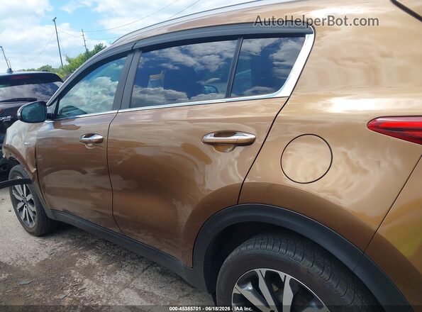 KNDPNCAC3H7186209 2017 KIA SPORTAGE Brown Սալոնի 360 աստիճան տեսք