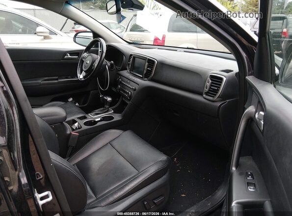 KNDPNCAC4H7111955 2017 KIA SPORTAGE Black Սալոնի դիմացի տեսք